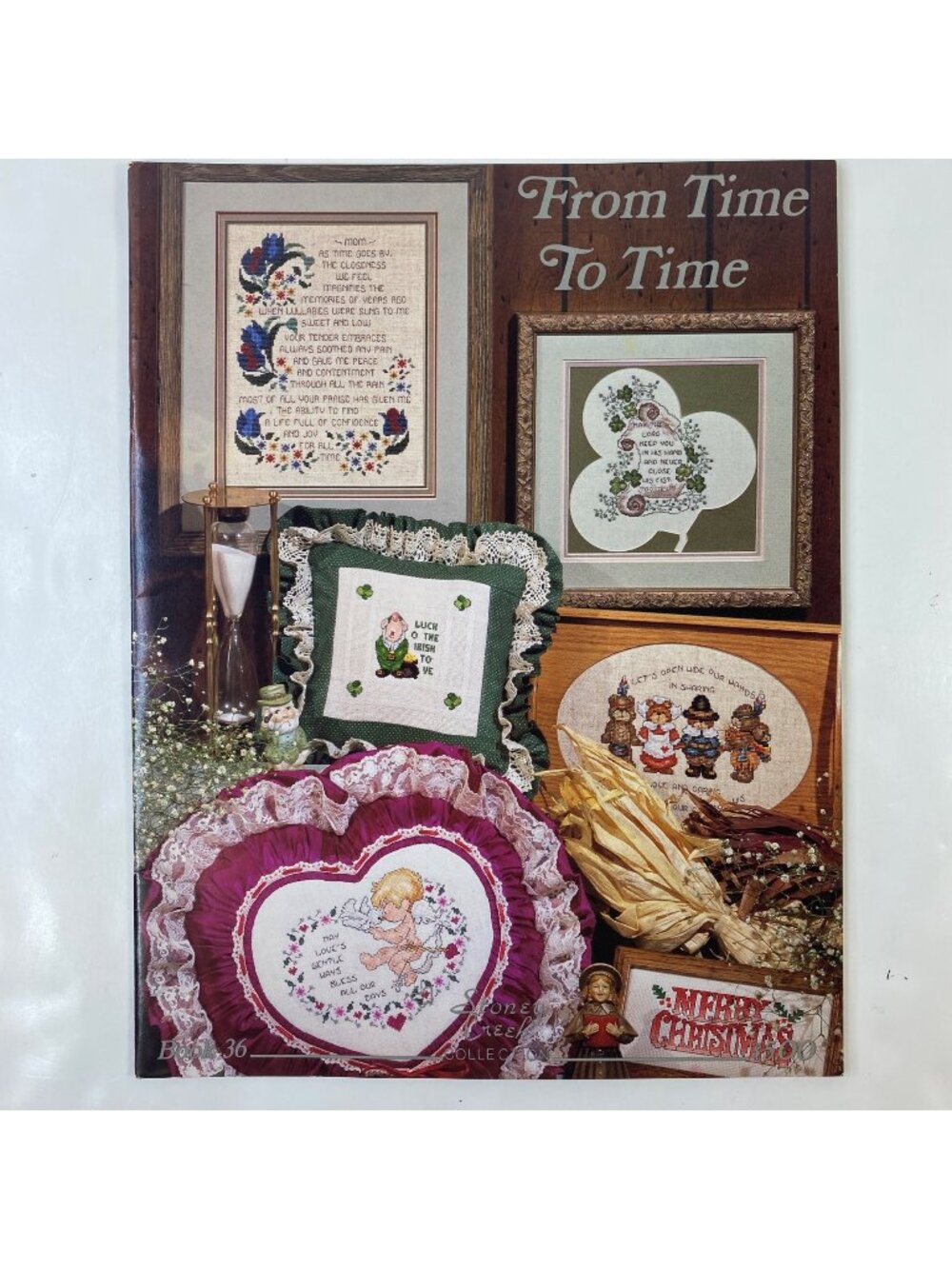 From Time To Time Cross Stitch Pattern Instruction Book Stoney Creek Collection